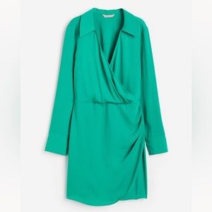 Green Wrap Dress